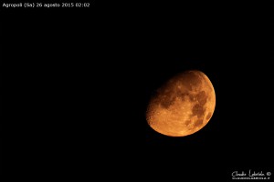 Luna Crescente , tramonto - Agropoli (Sa) - 26 agosto 2015 02:02